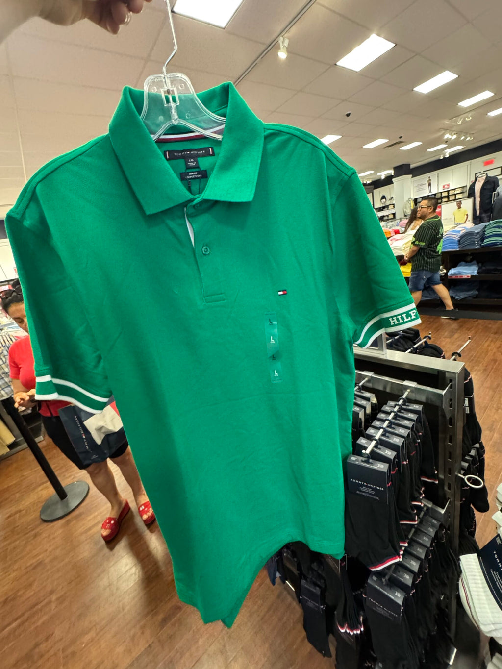 Taped Logo Tommy Polo image 0