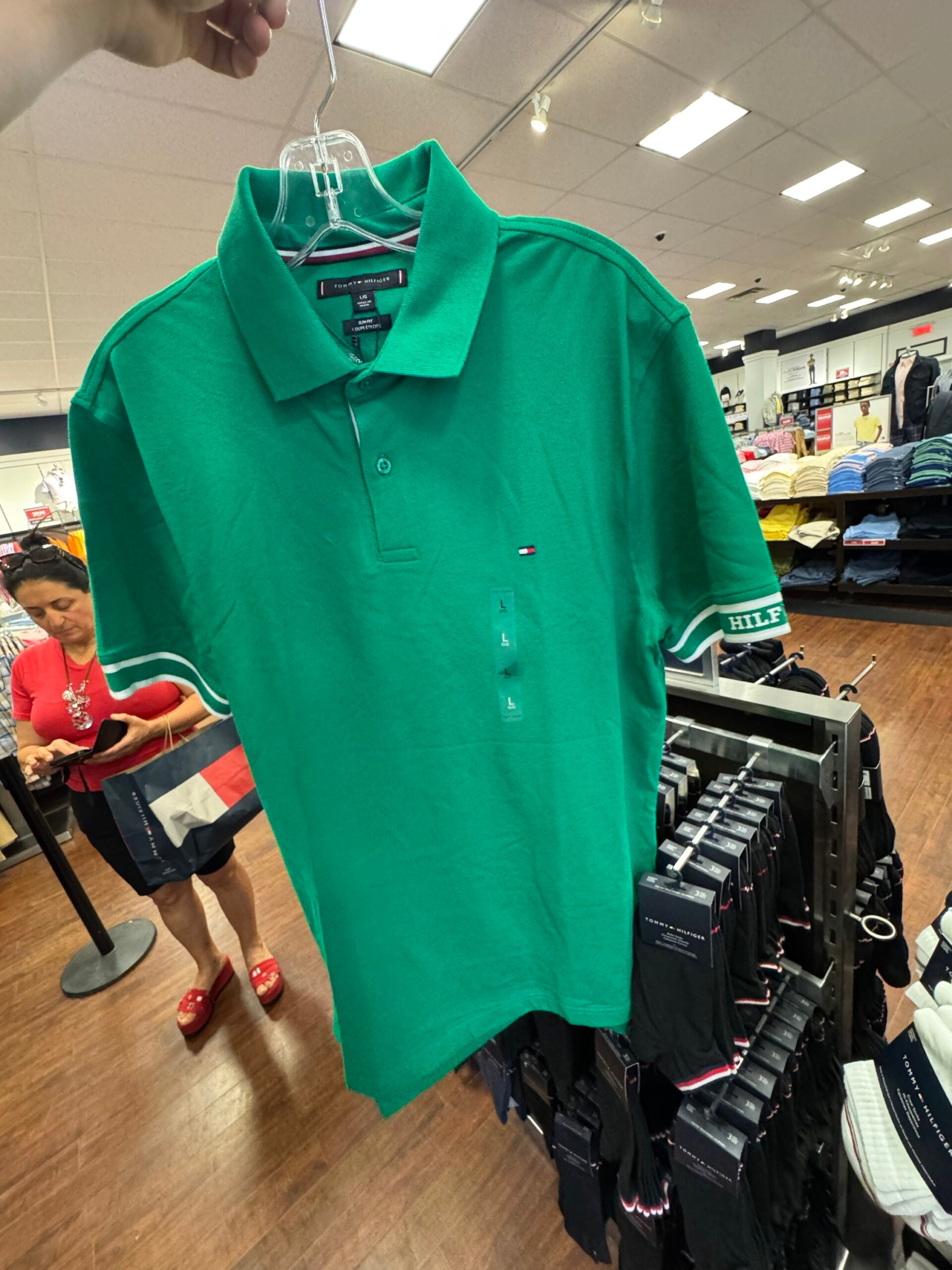 Taped Logo Tommy Polo - L image