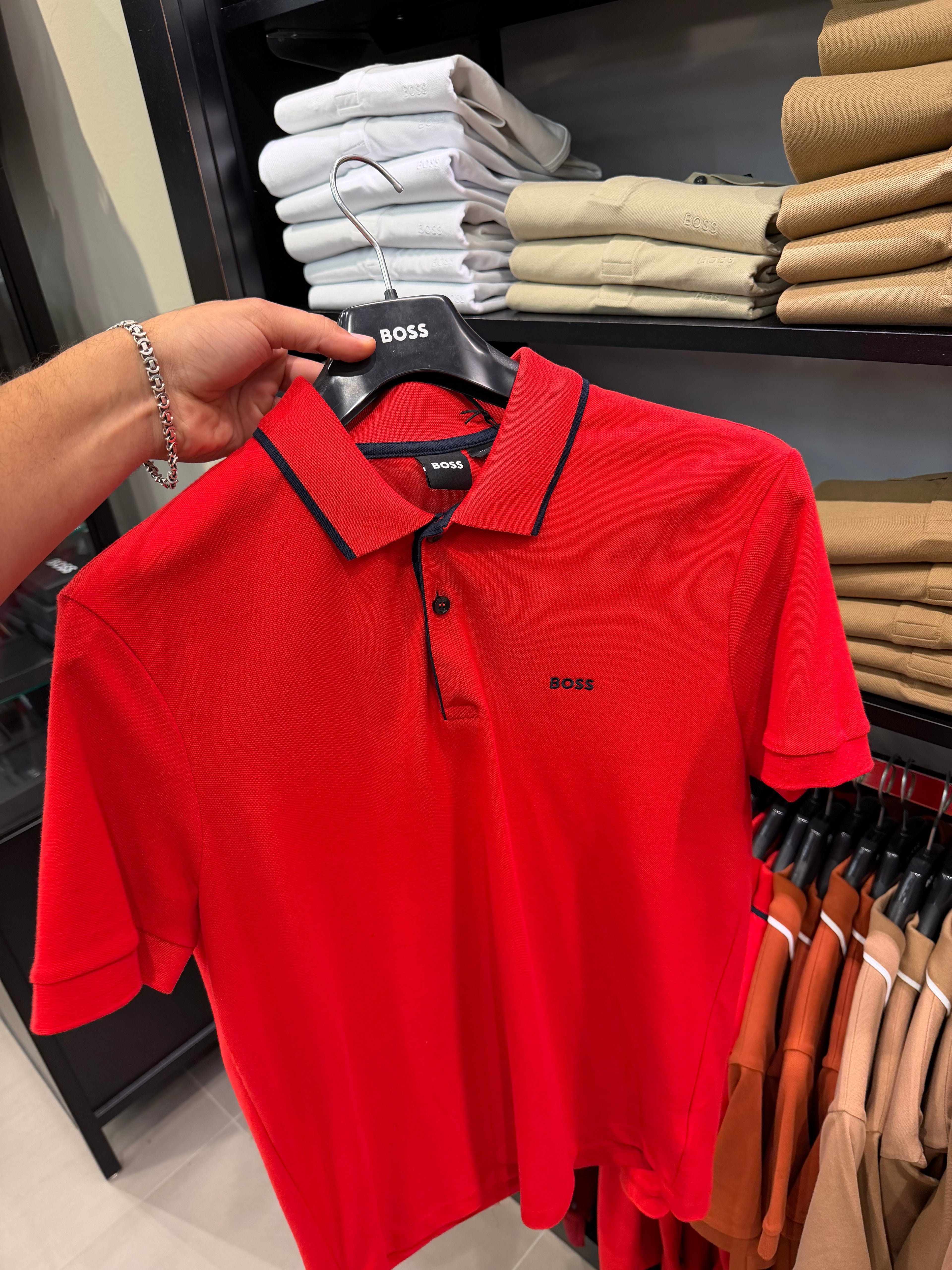 BOSS POLO - RED