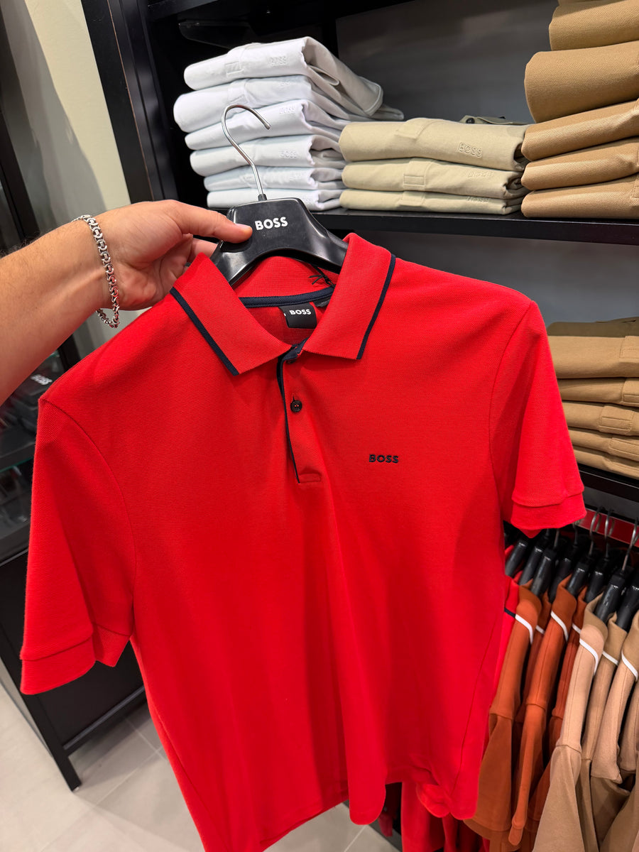 BOSS POLO - RED