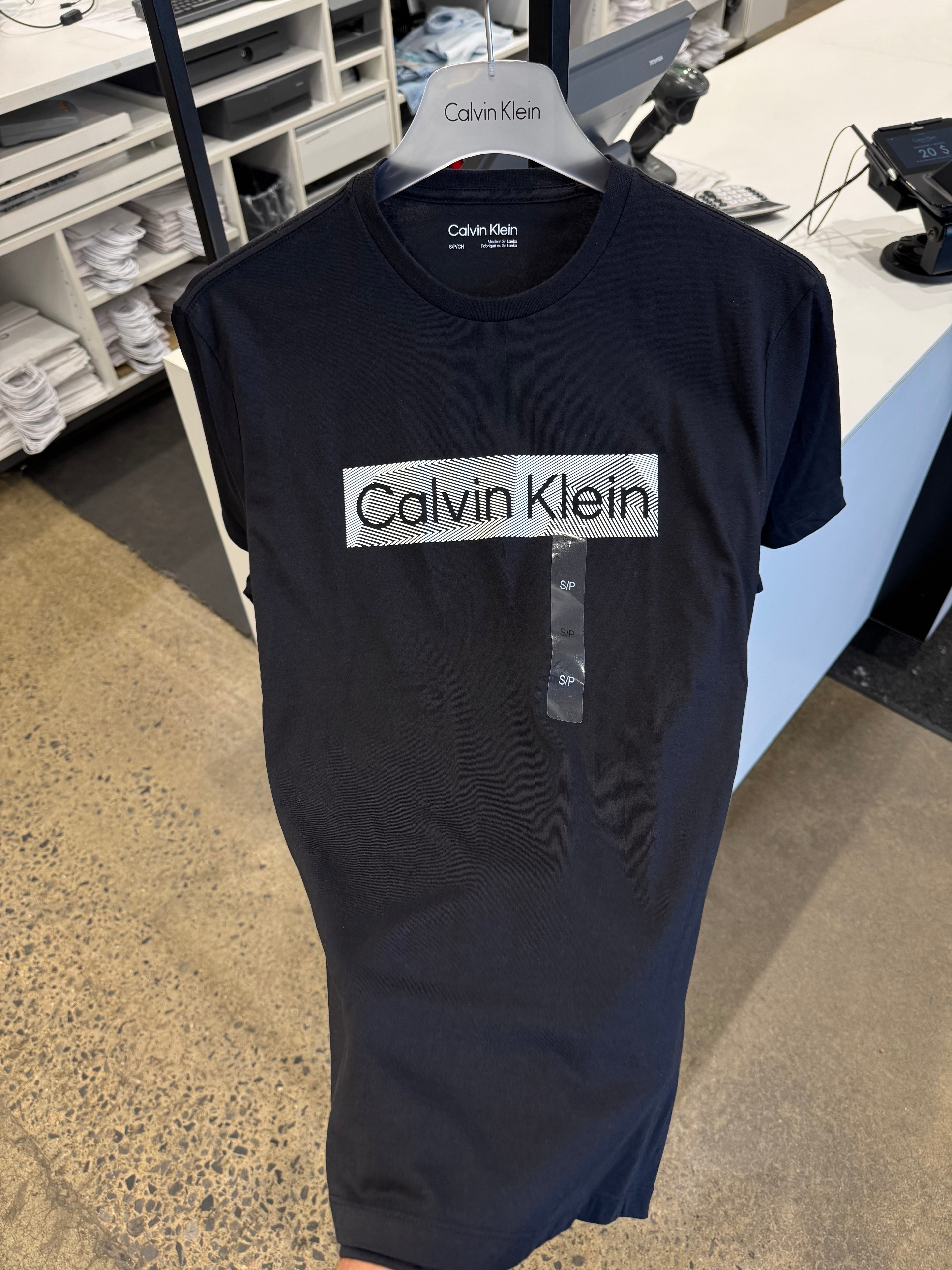 Calvin Klein Monogram Box Logo T-Shirt