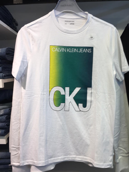 شعار CKJ تي شيرت CK