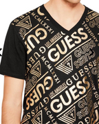 Guess all over logos tee
