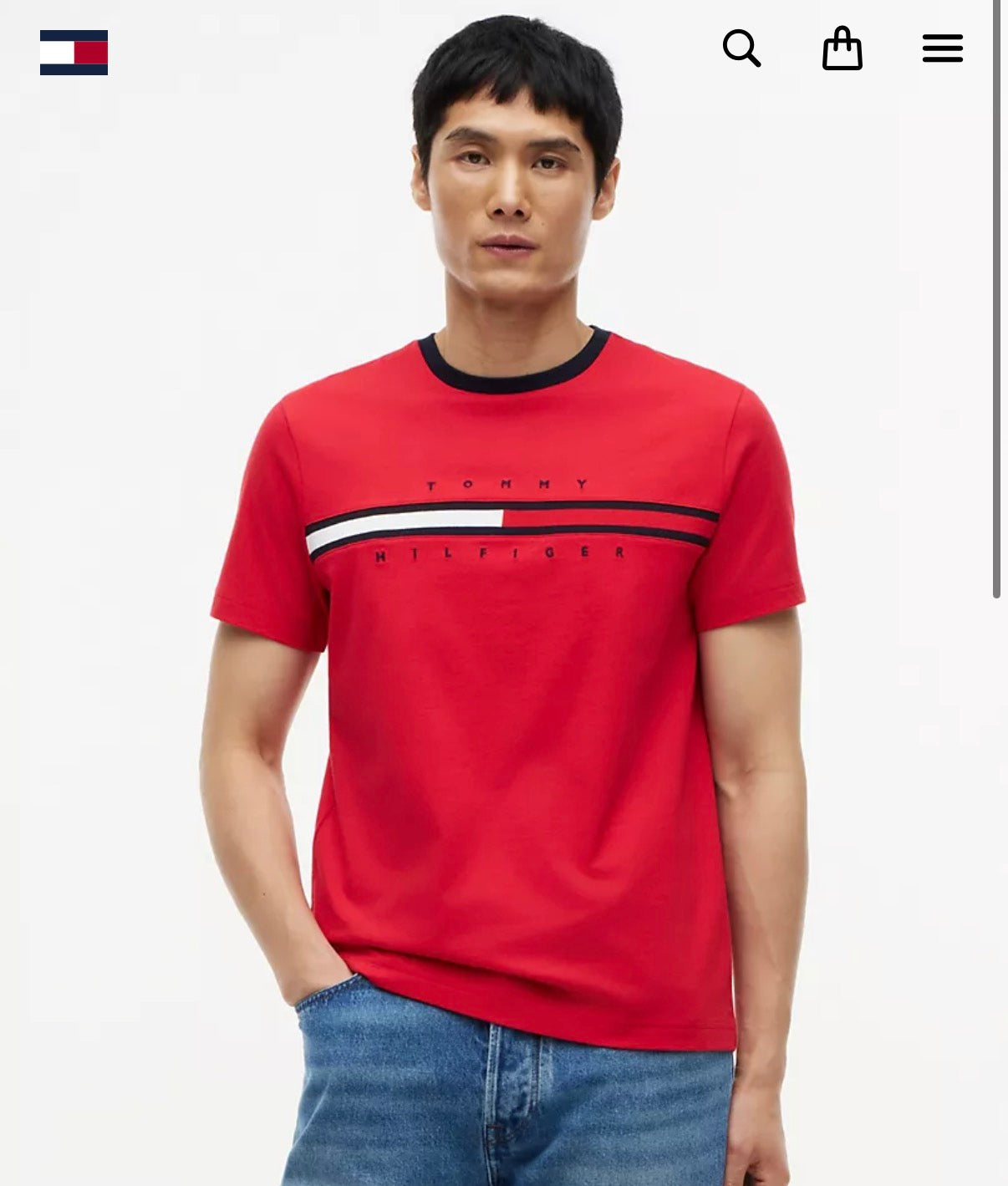 Tommy Flag Logo - Red