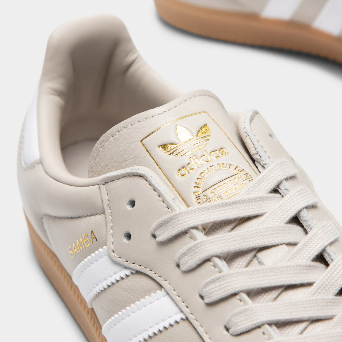 Adidas Samba OG Aluminum / White - Gum