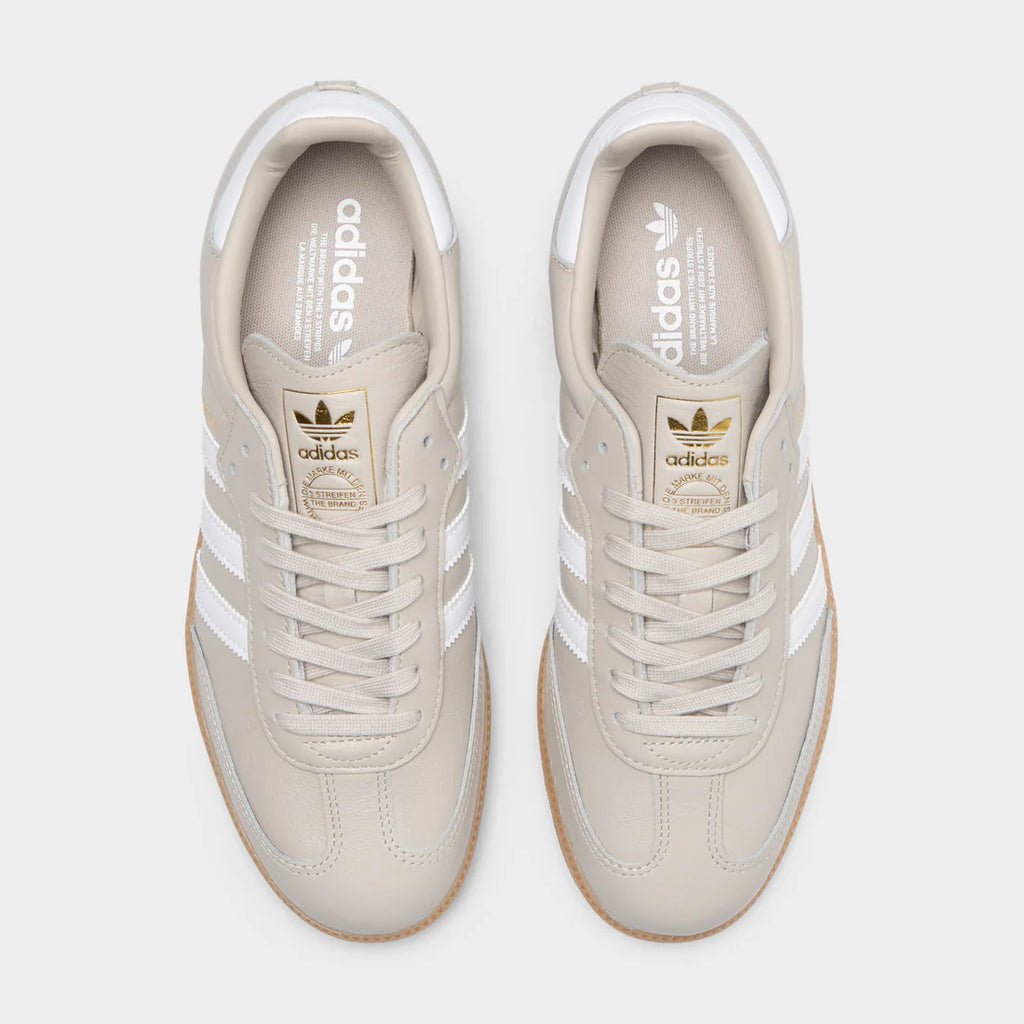 Adidas Samba OG Aluminum / White - Gum