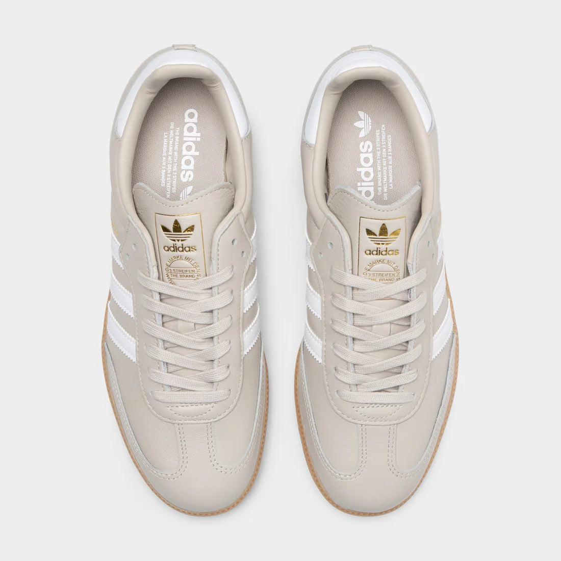 Adidas Samba OG Aluminum / White - Gum