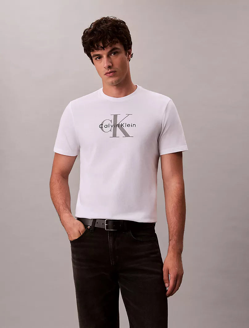 CK Monologo Tee - White