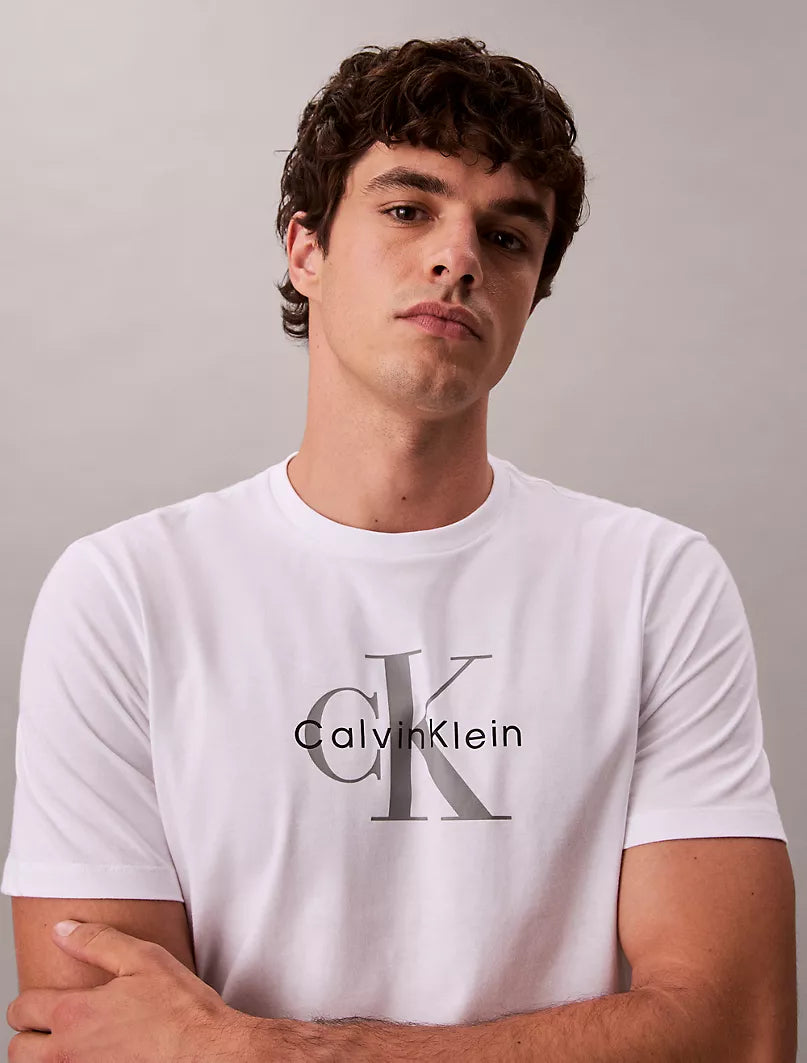 CK Monologo Tee - White