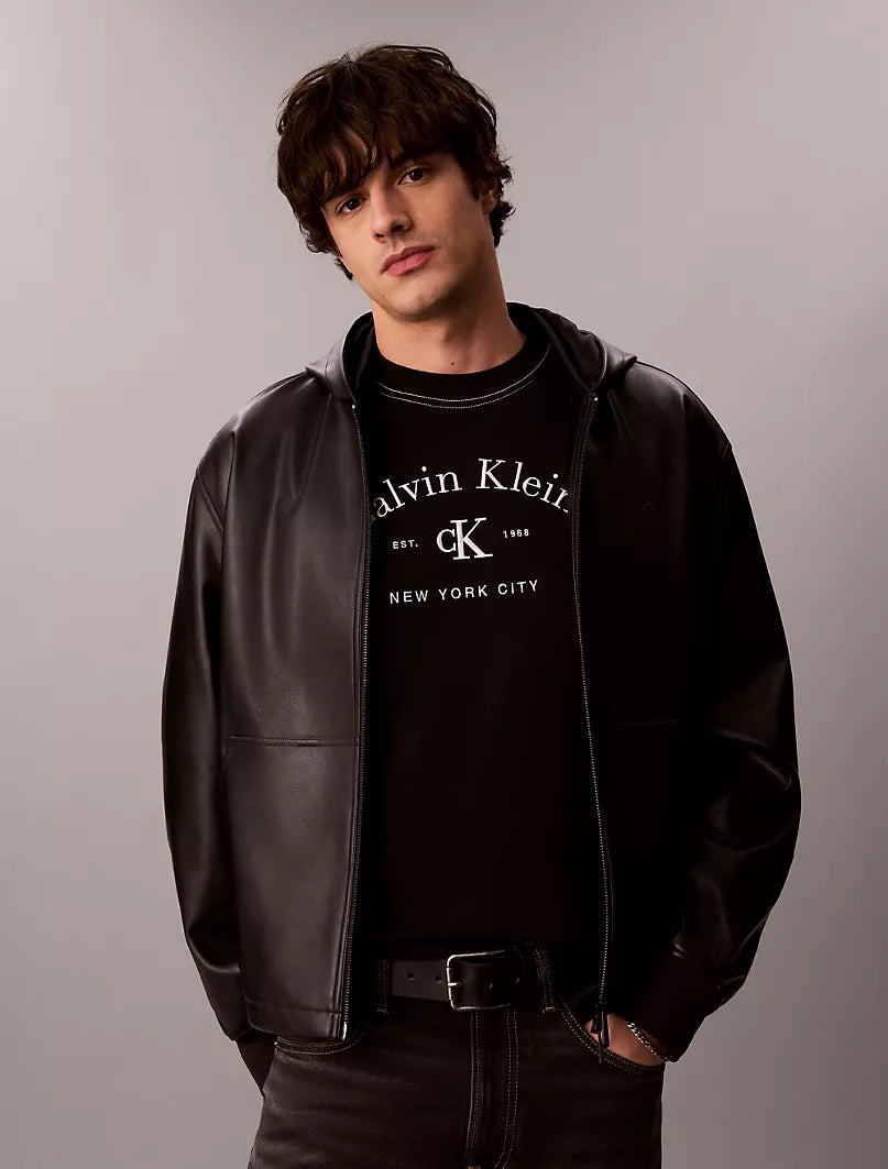 Calvin Klein Varsity Logo Washed - Limited Edition - Black
