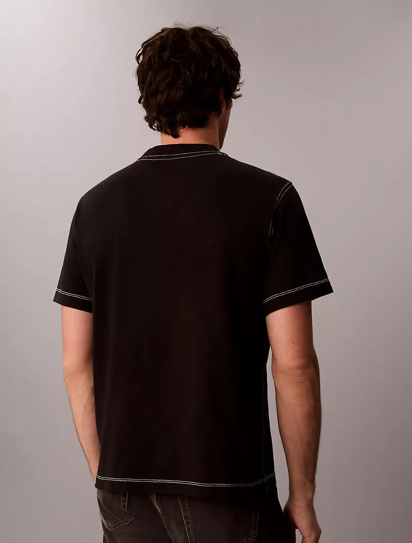 Calvin Klein Varsity Logo Washed - Limited Edition - Black